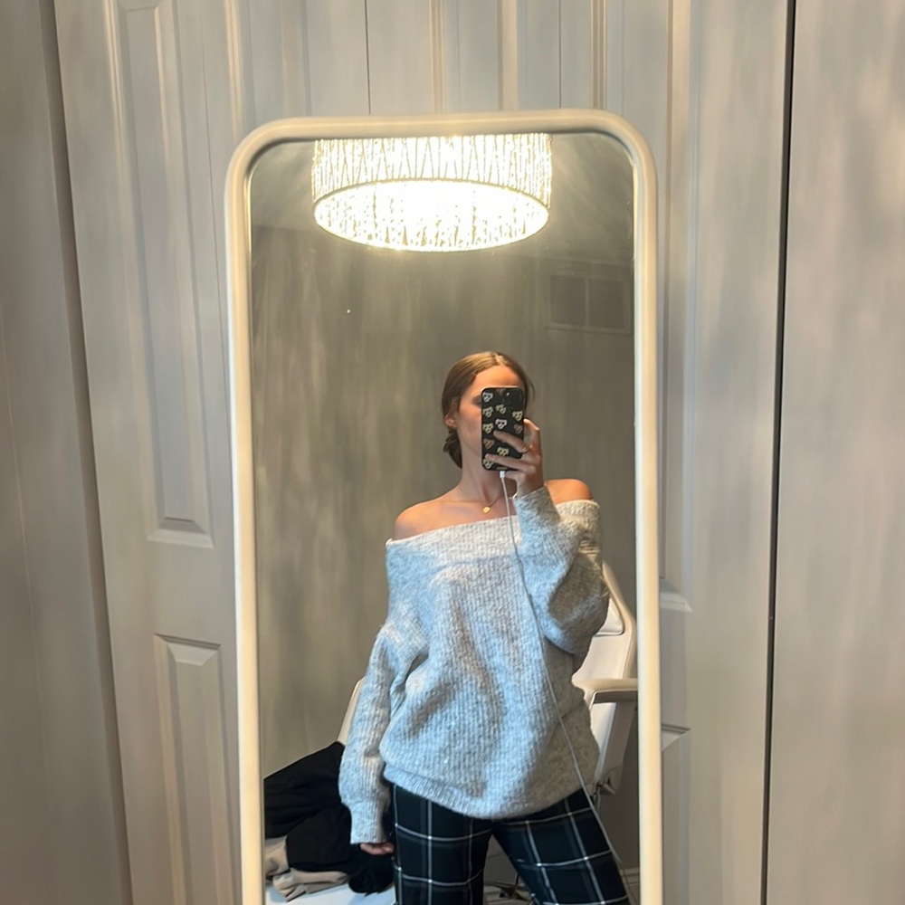 Mendocino oversized off the shoulder sweater